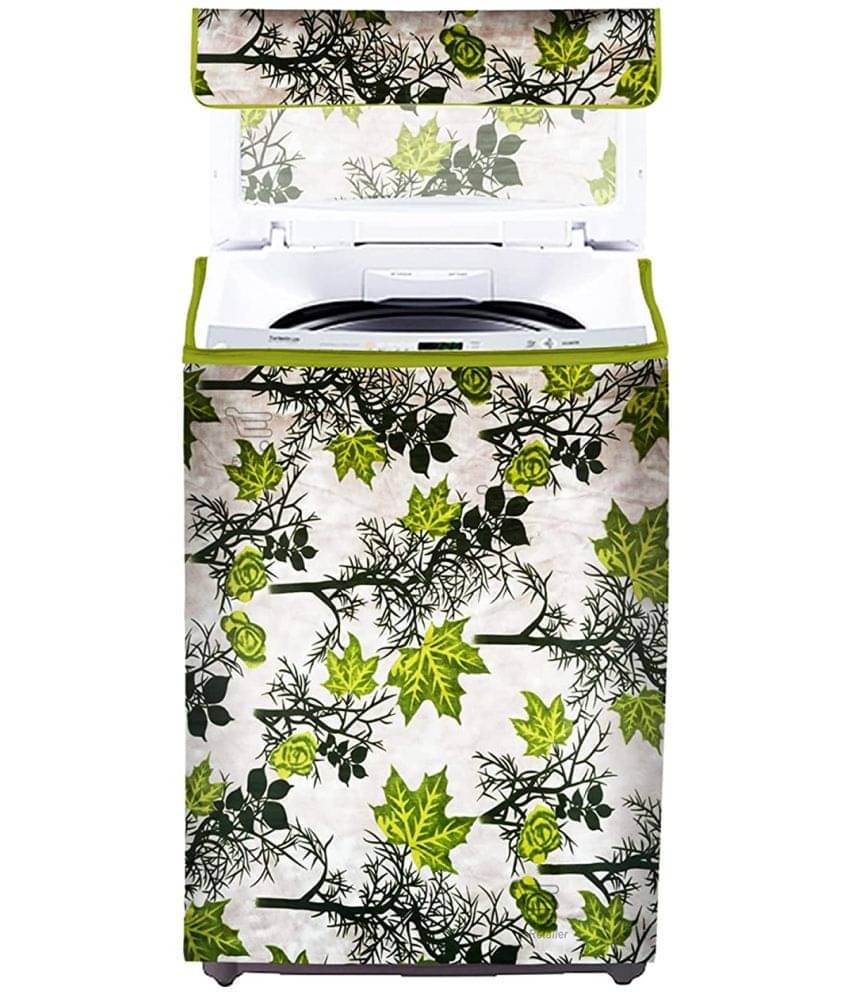     			Top Load Washing Machine Cover Compatiable For 7 kg,6 kg - Green