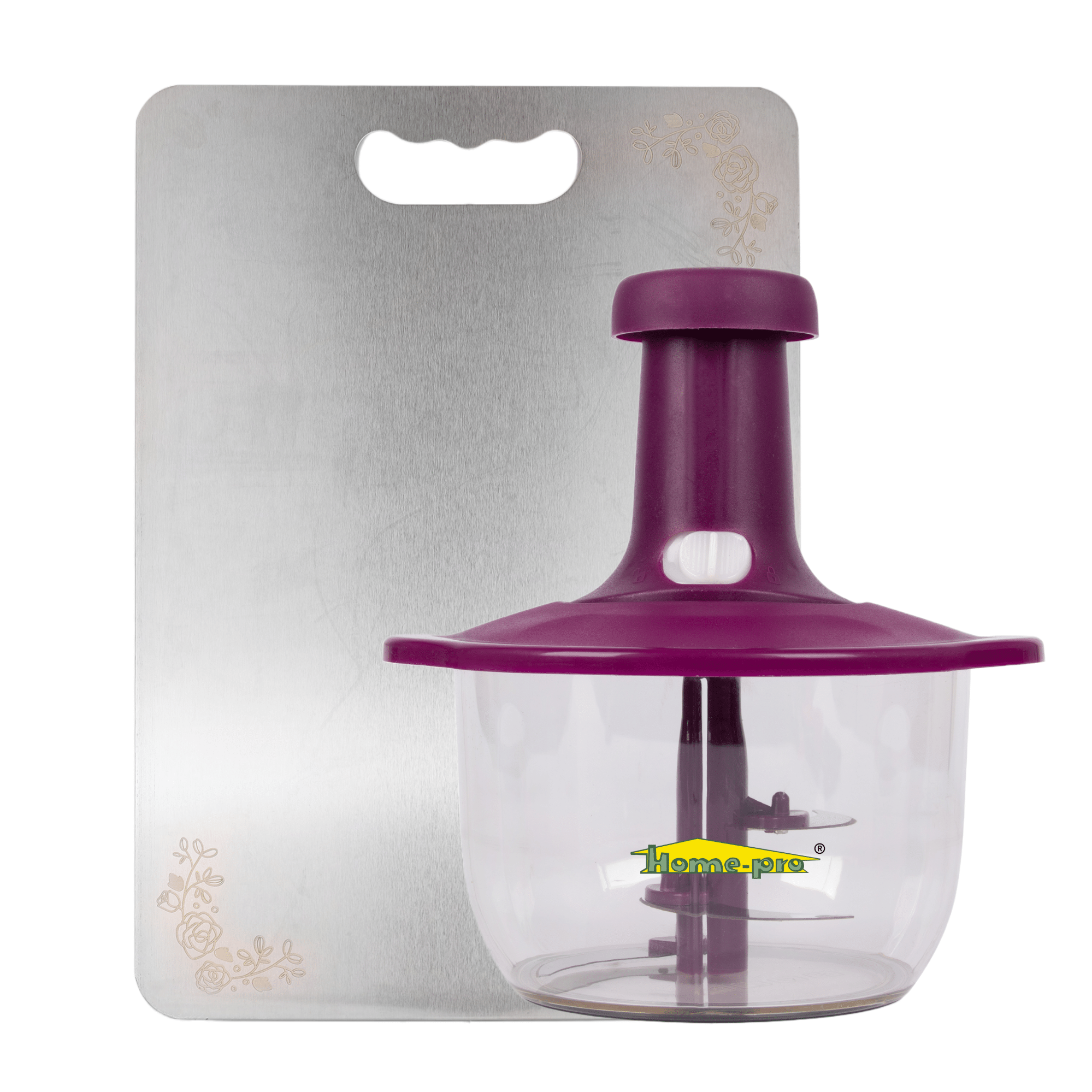     			HomePro - Multicolor Plastic Mannual Chopper 1500 ml ( Pack of 2 )