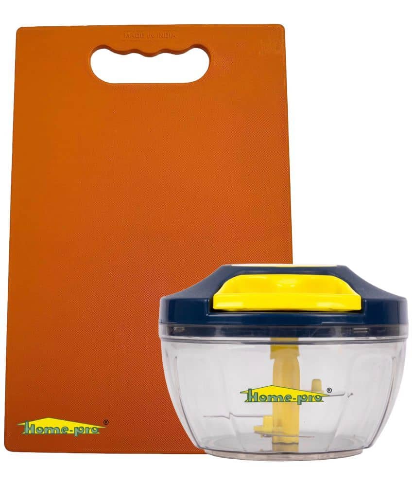 HomePro - Multicolor Plastic Mannual Chopper 450 ml ( Pack of 2 )