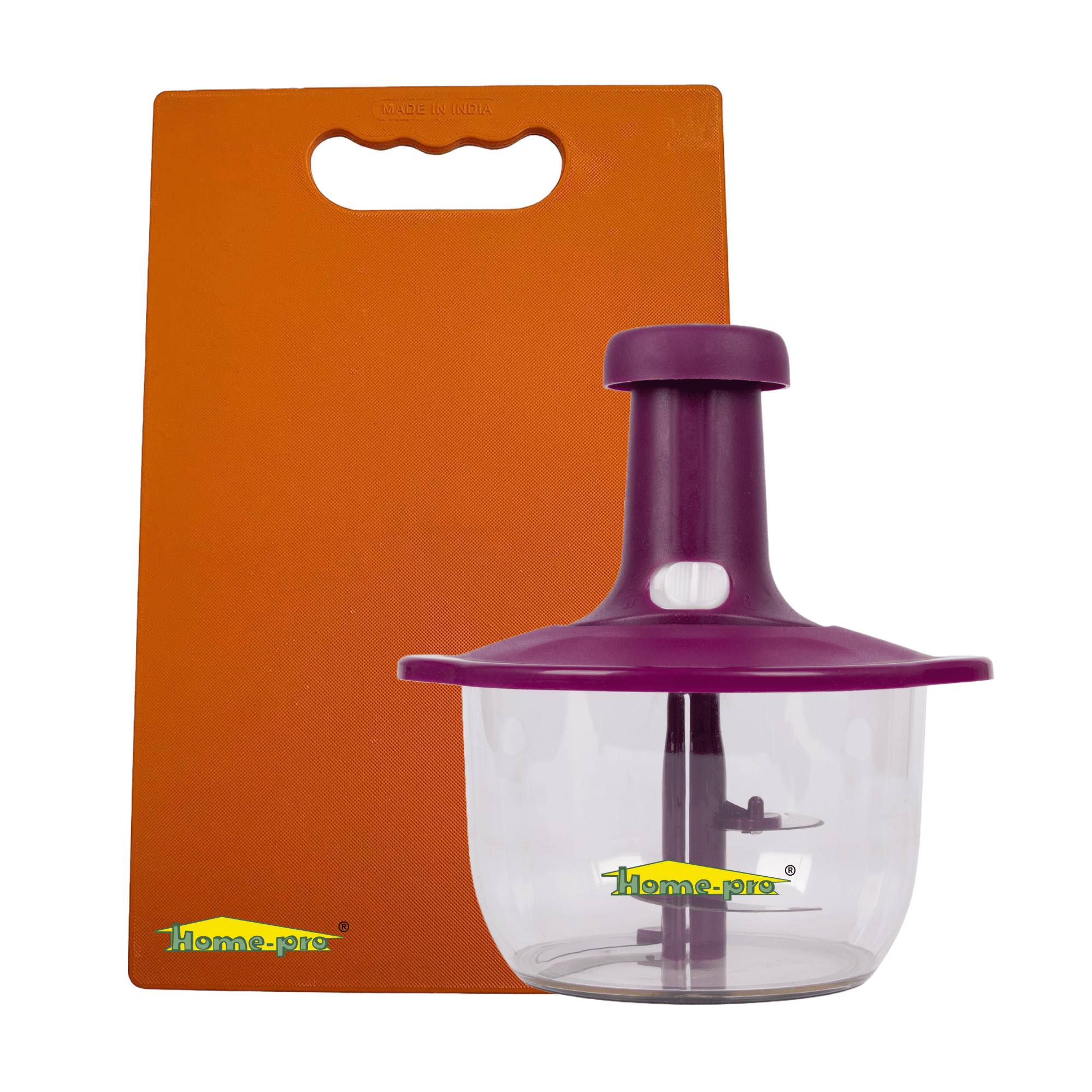     			HomePro - Multicolor Plastic Mannual Chopper 1500 ml ( Pack of 2 )