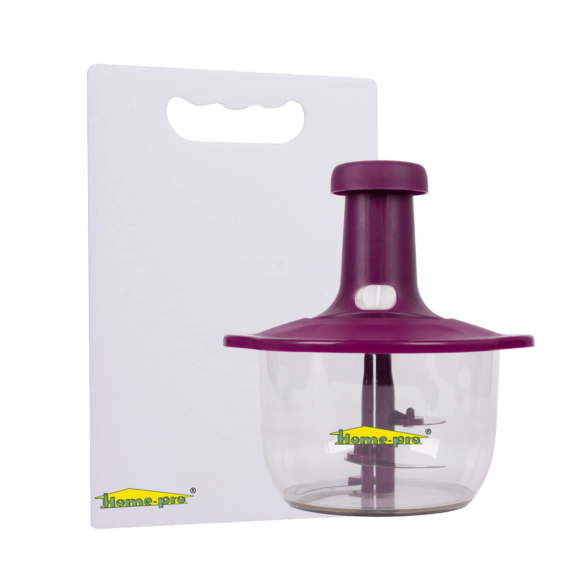     			HomePro - Multicolor Plastic Mannual Chopper 1500 ml ( Pack of 2 )