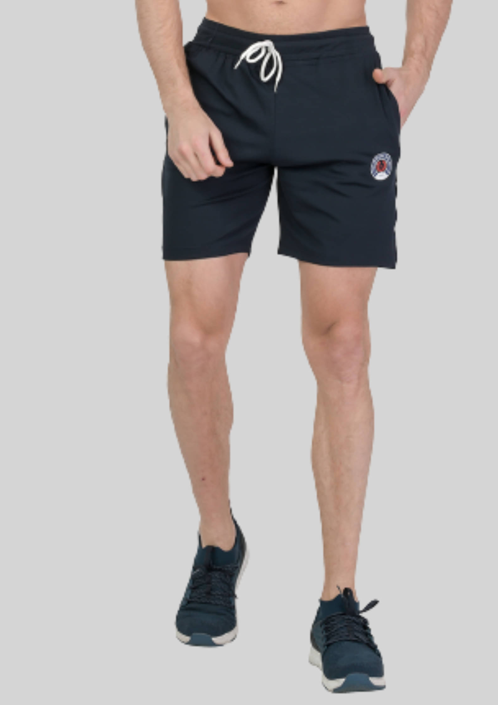     			LEEBONEE - Navy Polyester Lycra Men's Outdoor & Adventure Shorts ( Pack of 1 )
