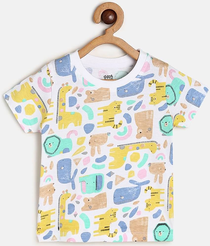 MINI KLUB Pack of 3 Baby Boys Cotton T-Shirt ( Multi )