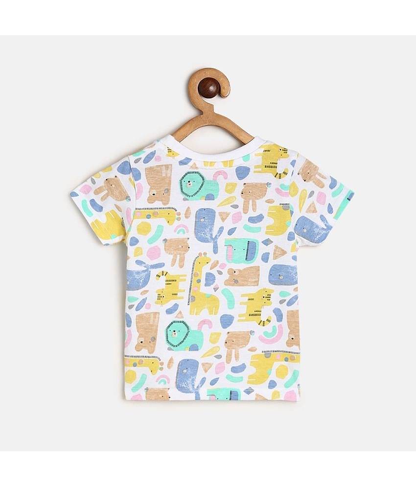 MINI KLUB Pack of 3 Baby Boys Cotton T-Shirt ( Multi )