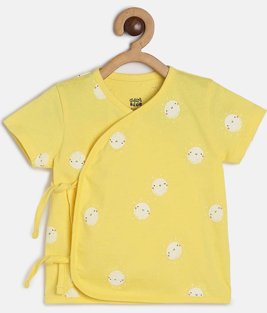 MINI KLUB Pack of 1 Baby Boys Cotton Top ( Multi )