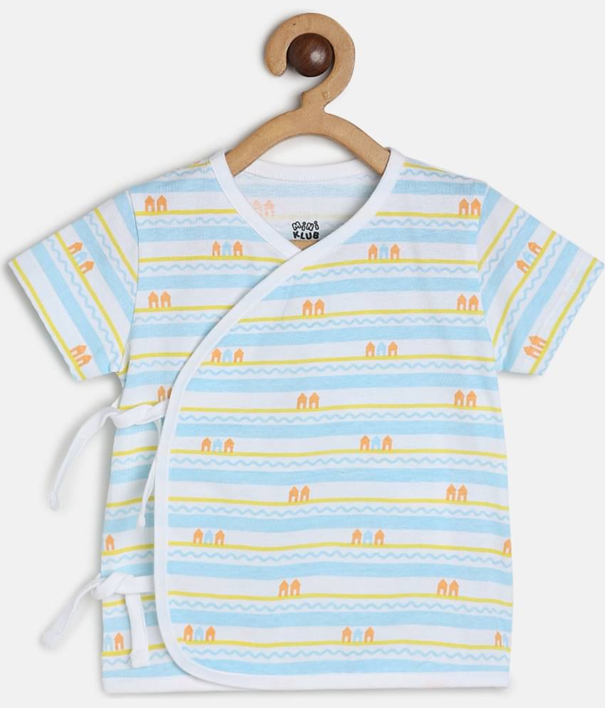 MINI KLUB Pack of 1 Baby Boys Cotton Top ( Multi )
