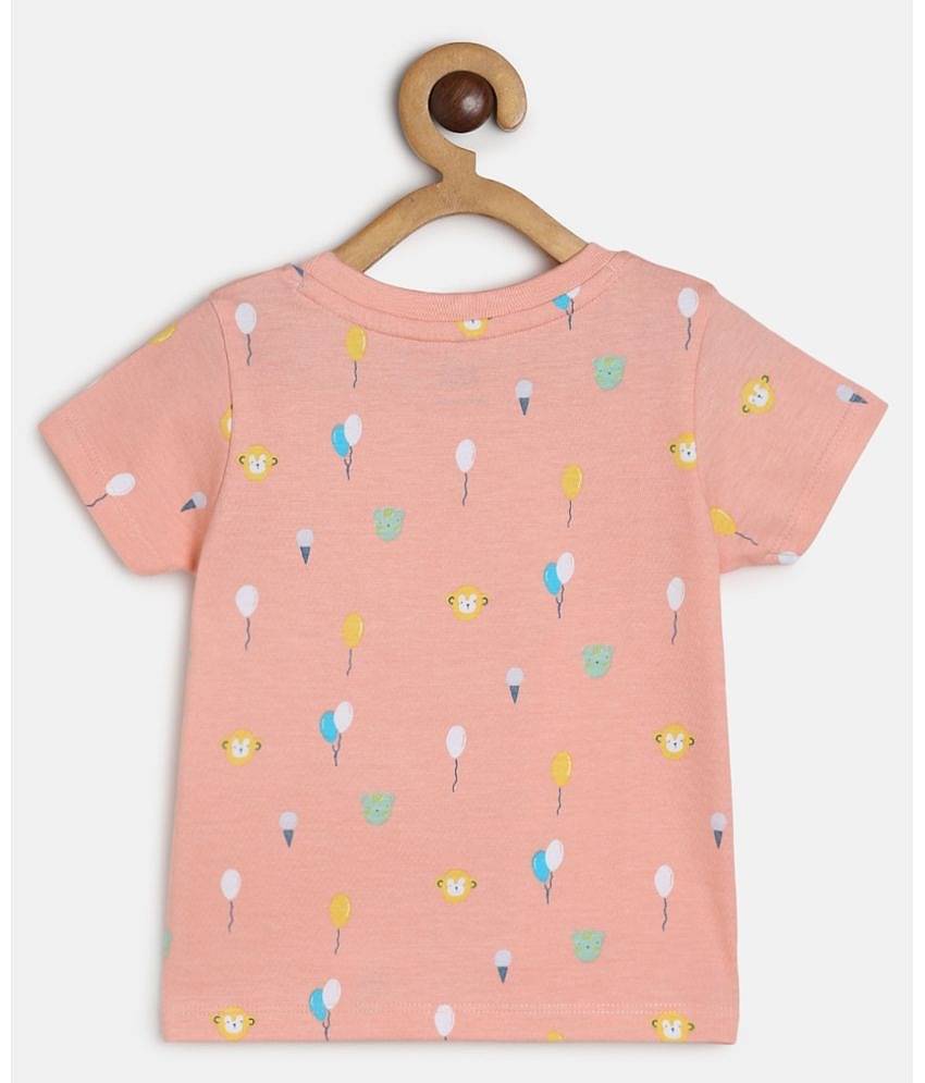 MINI KLUB Pack of 1 Unisex for Baby Cotton T-Shirt ( Multi )