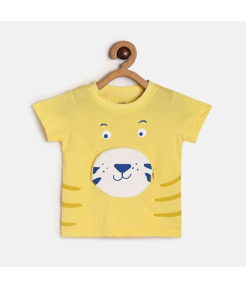     			MINI KLUB Pack of 1 Unisex for Baby Cotton T-Shirt ( Yellow )