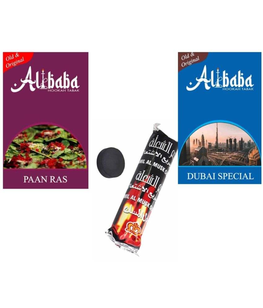 Alibaba Hookah Flavors :Pan Ras, Dubai Special With Coal (Pack of 3 ) Alibaba Hookah Flavors :Pan Ras, Dubai Special With Coal (Pack of 3 )