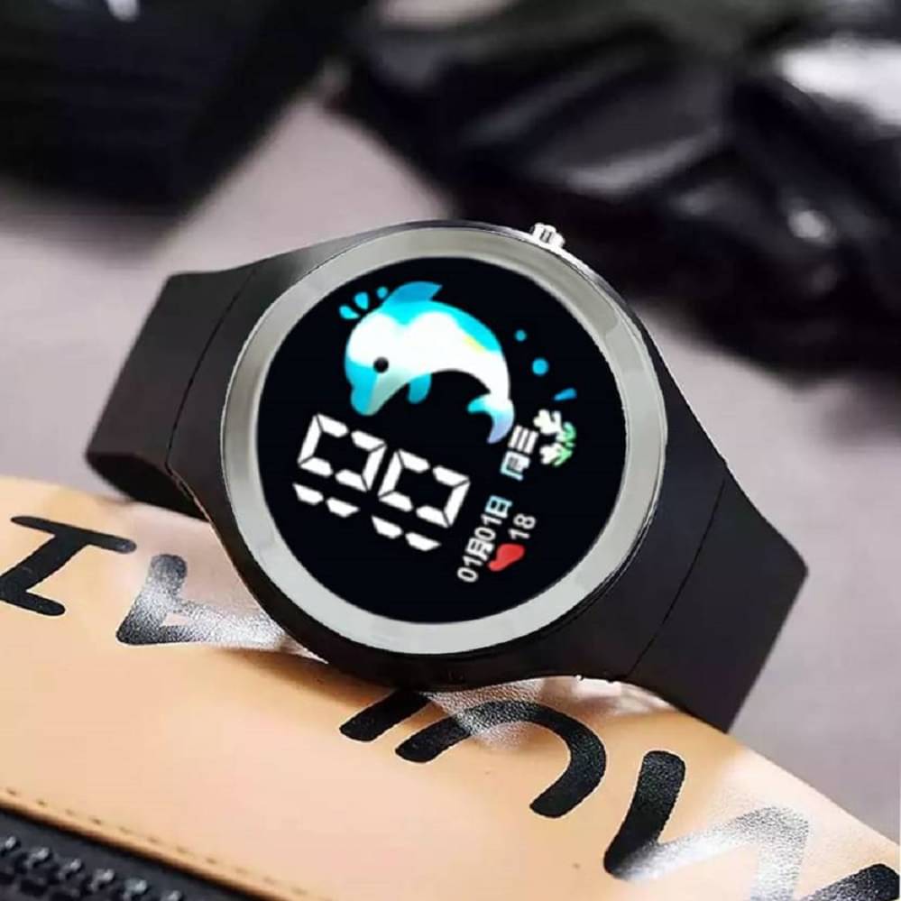 Renaissance Traders - Black Silicon Digital Men's Watch Renaissance Traders - Black Silicon Digital Men's Watch