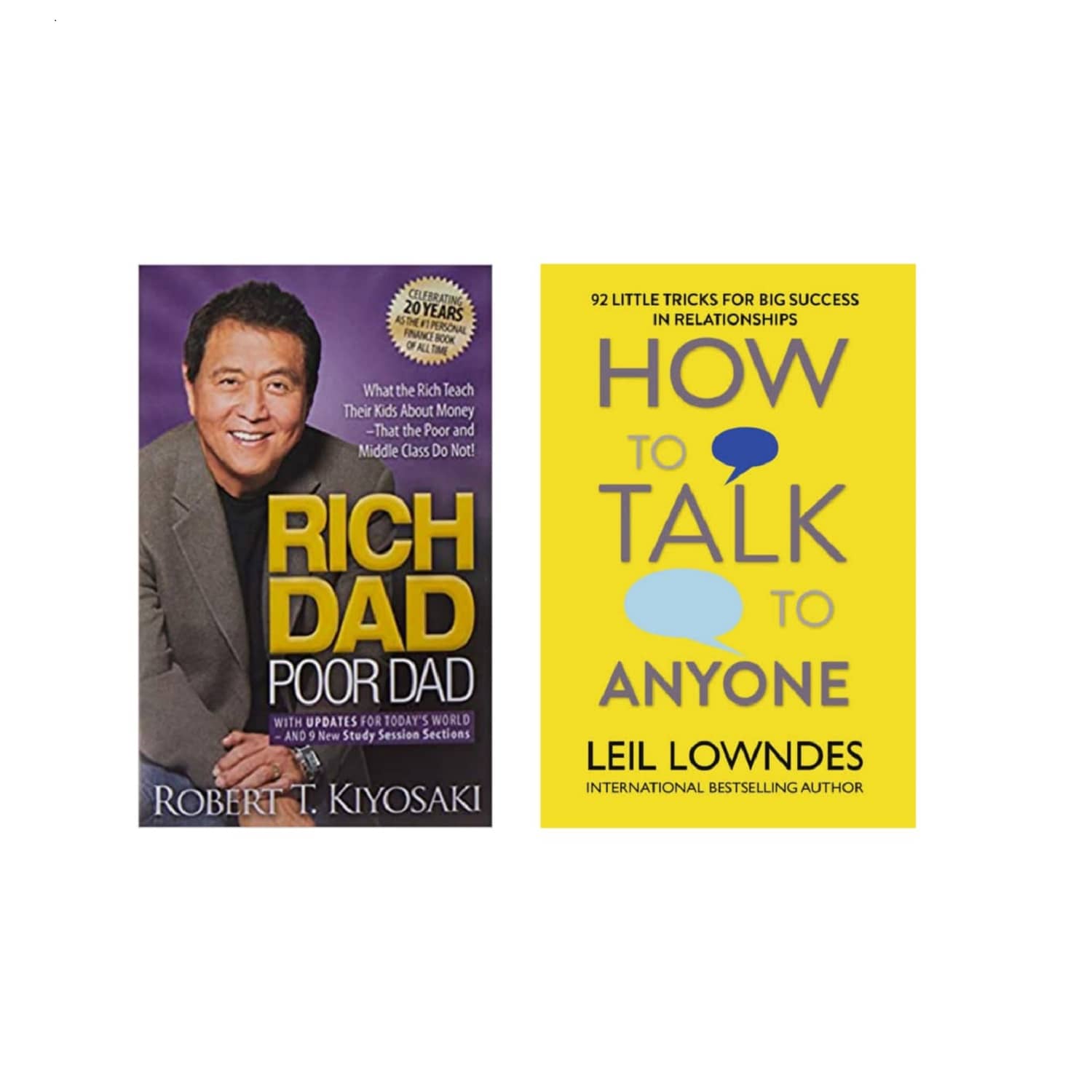 Rich Dad Poor Dad + How To Talk Any One - Stationery | Buy online on ZillyBuy