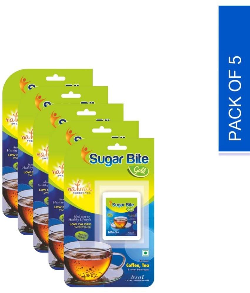     			SUGAR BITE Sugar Substitute Tablets 20 g Pack of 5