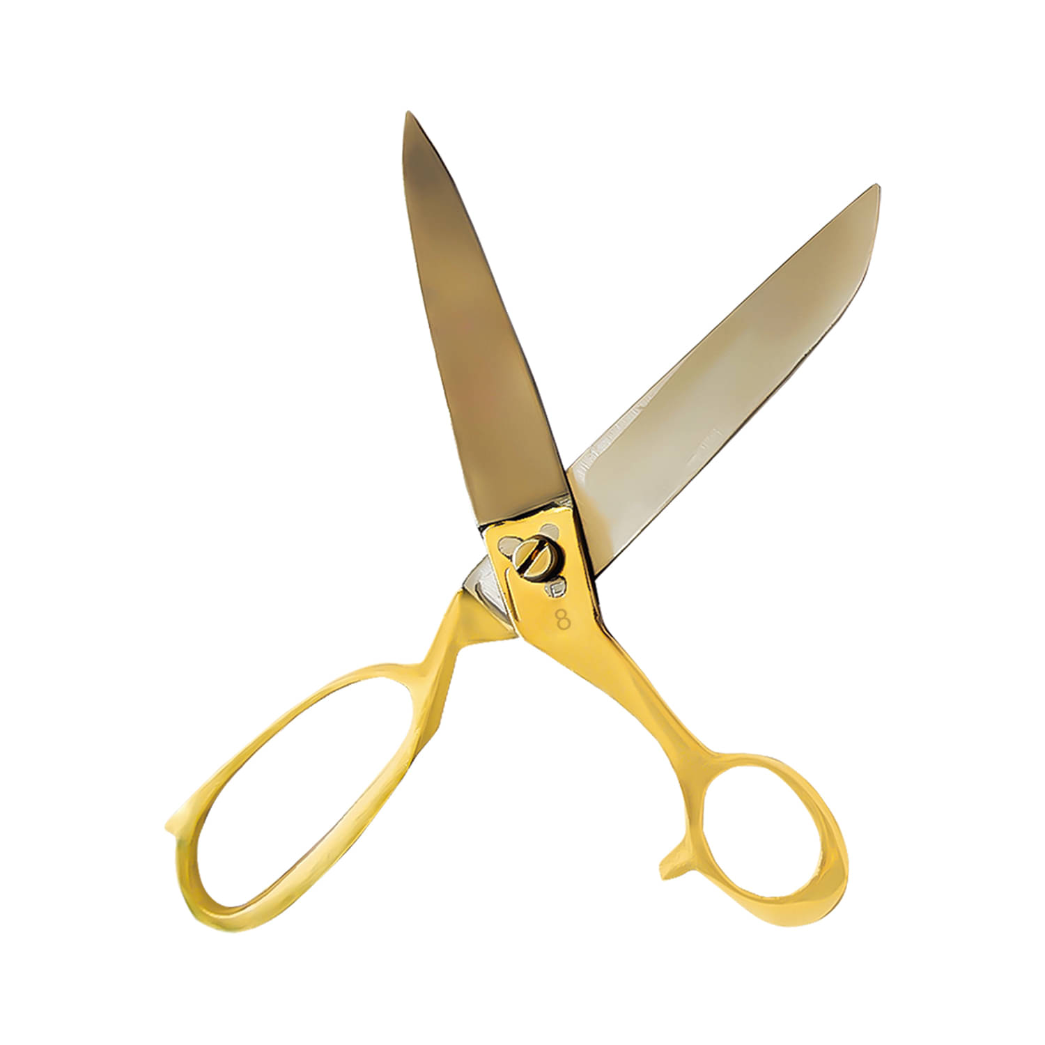     			Scissors for Sewing-Tailoring 8 inches - Gold Sharp Cloth Cutting Scissor