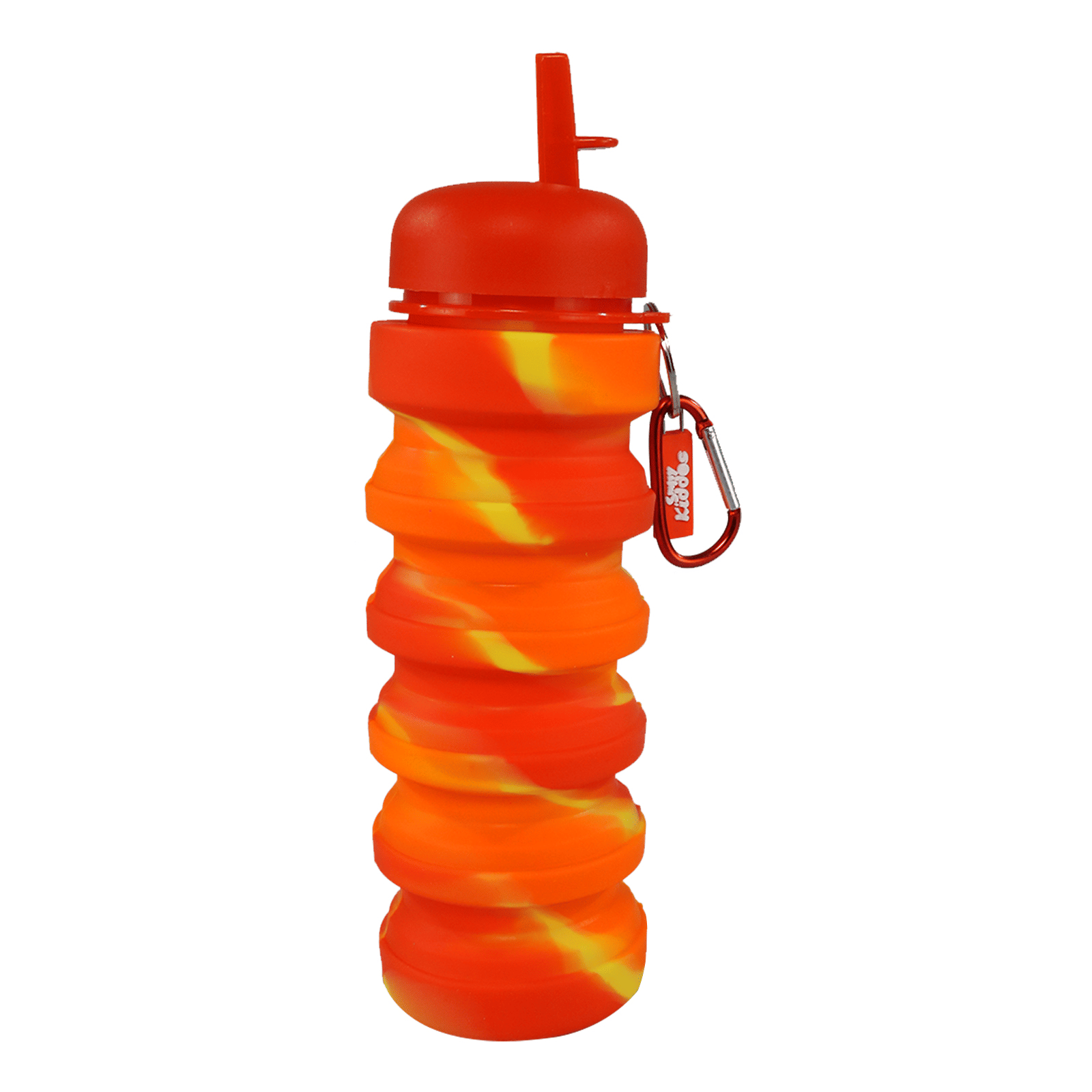 Silicone water Bottle- Red
