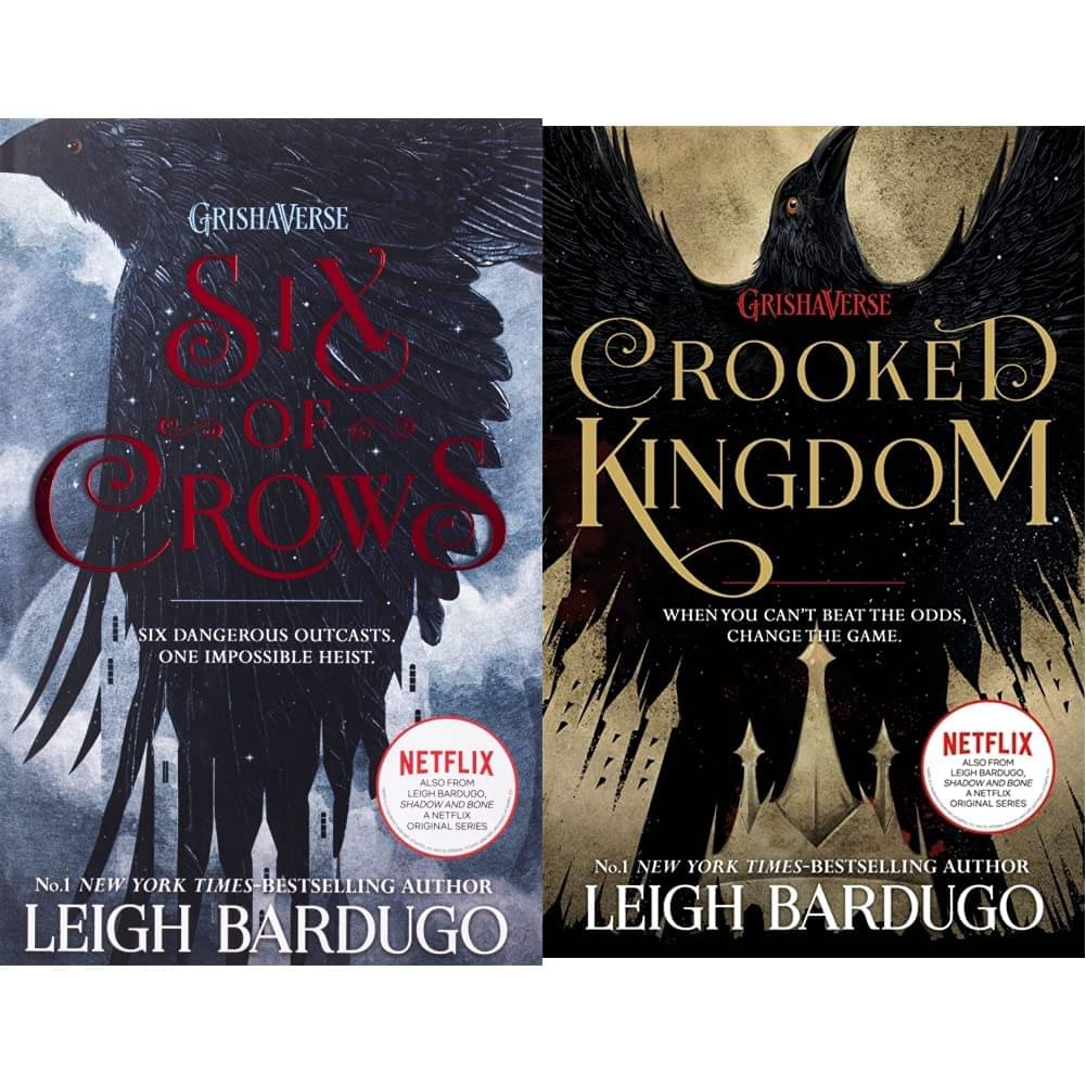 Six of Crows: Book 1 + Crooked Kingdom Six of Crows Book 2 (Set of 2 books) Paperback Six of Crows: Book 1 + Crooked Kingdom Six of Crows Book 2 (Set of 2 books) Paperback