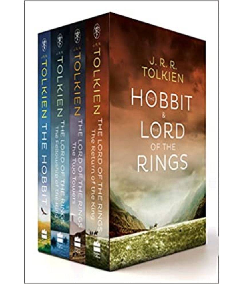 The Hobbit & The Lord of the Rings 4 Books Boxed Set By J. R. R. Tolkien The Hobbit & The Lord of the Rings 4 Books Boxed Set By J. R. R. Tolkien
