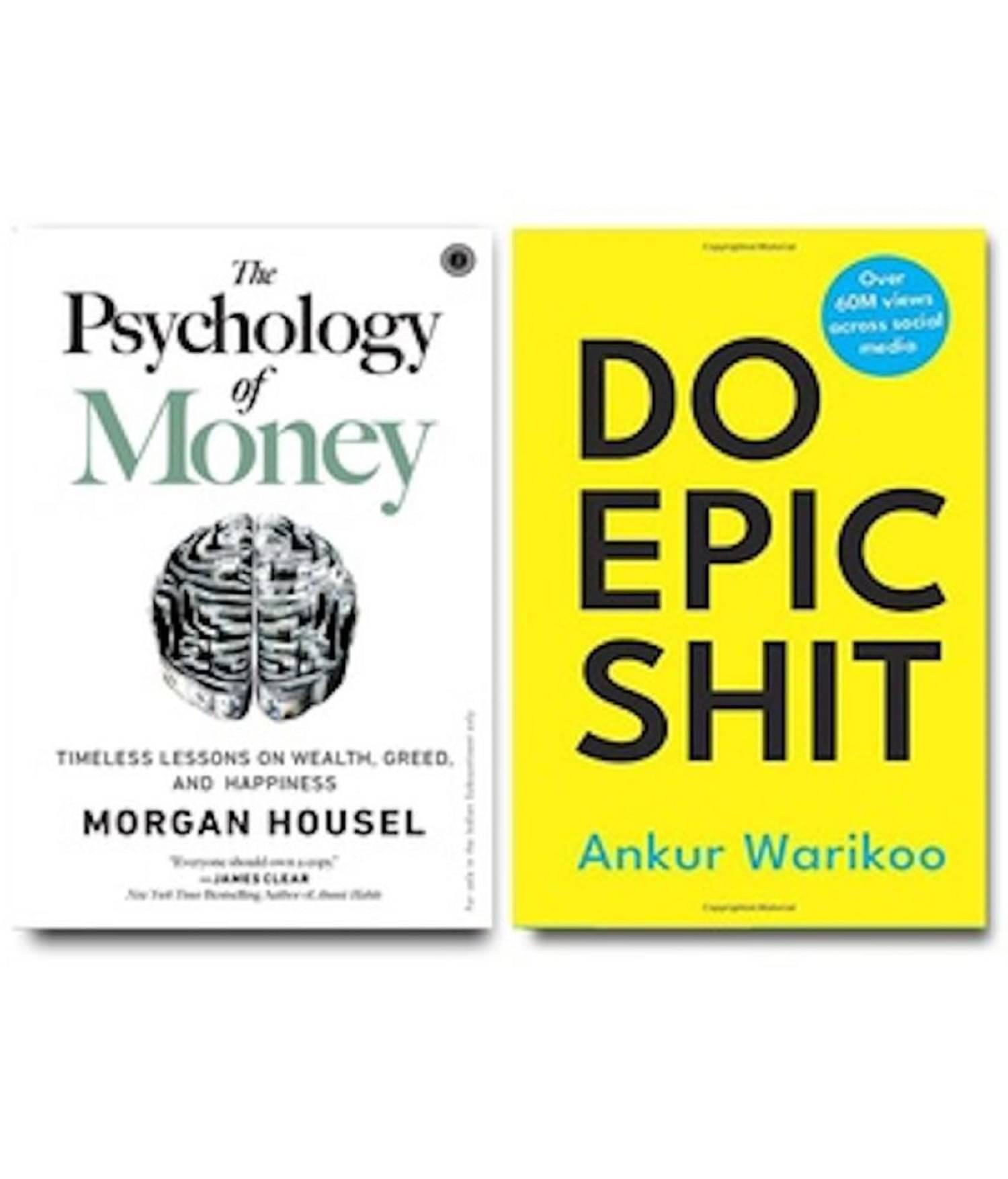     			The Psychology of Money + Do Epic Shit (2 Books Combo)