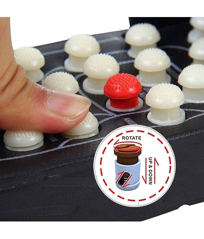 ZURU BUNCH - Black Men's Massage Flip Flop