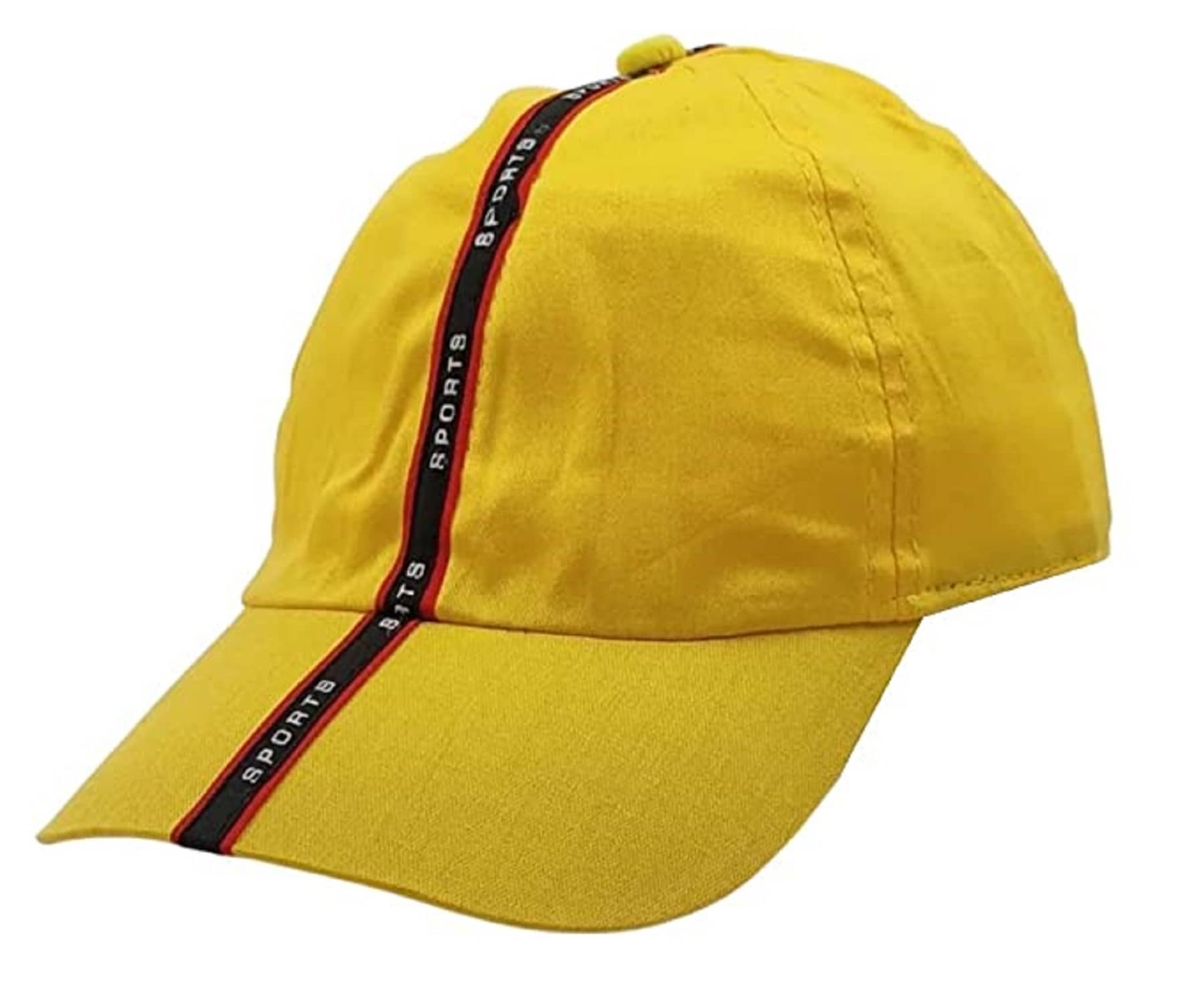 Zacharias Baby Boy & Girl Kids Cotton Cap Sports (c-816_Yellow_1-4 Years) (Pack of 1)