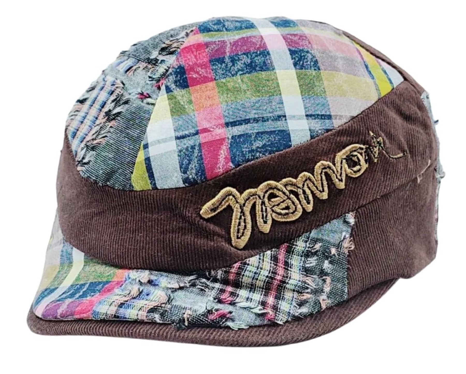 Zacharias Unisex Kids Cotton Beret Golf Cap jk-14 (Brown_1-4 Years) (Pack of 1)