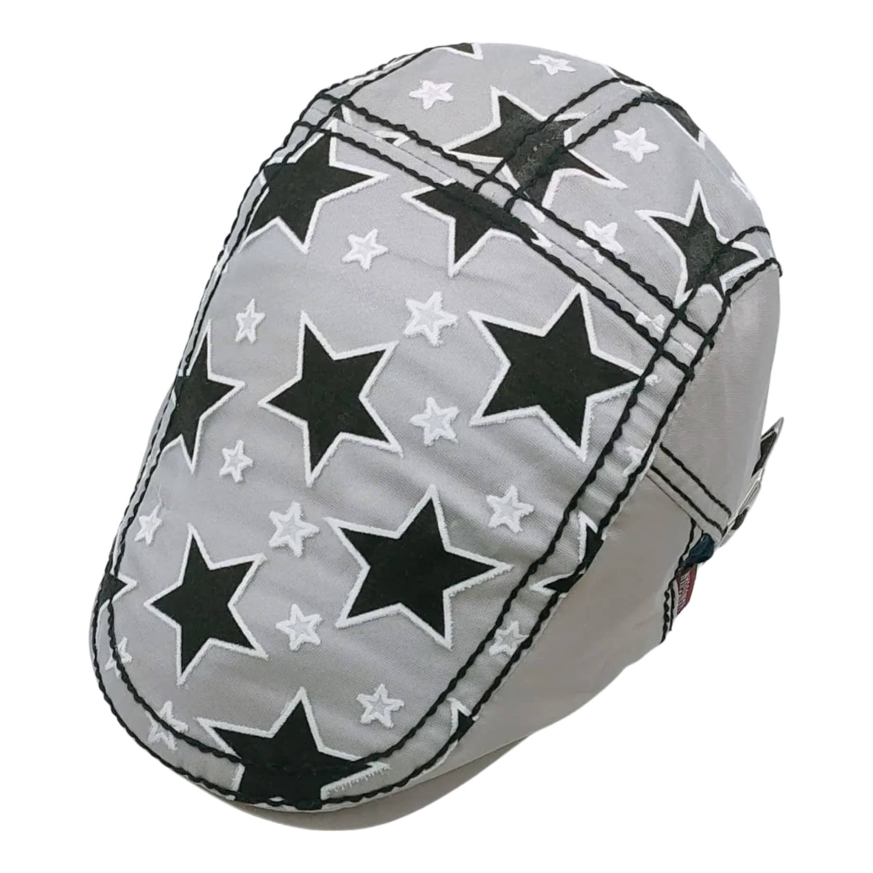 Zacharias Unisex Kids Cotton Beret Golf Cap jk-09 (Grey_2-6 Years) (Pack of 1)