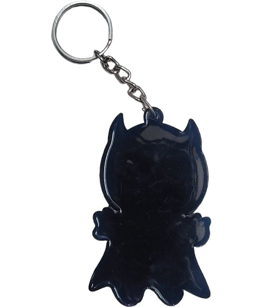 Americ Style - Black Men's Character Keychain ( Pack of 1 )