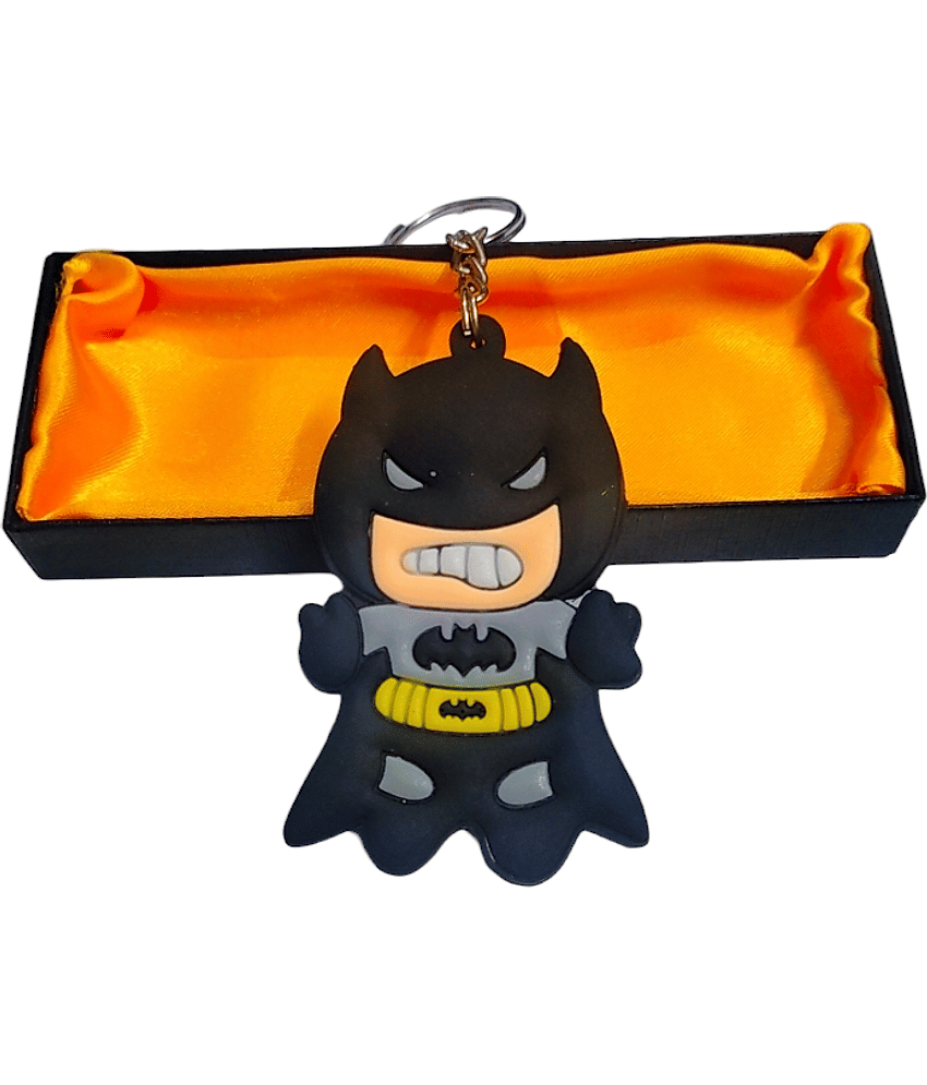 Americ Style - Black Men's Character Keychain ( Pack of 1 )