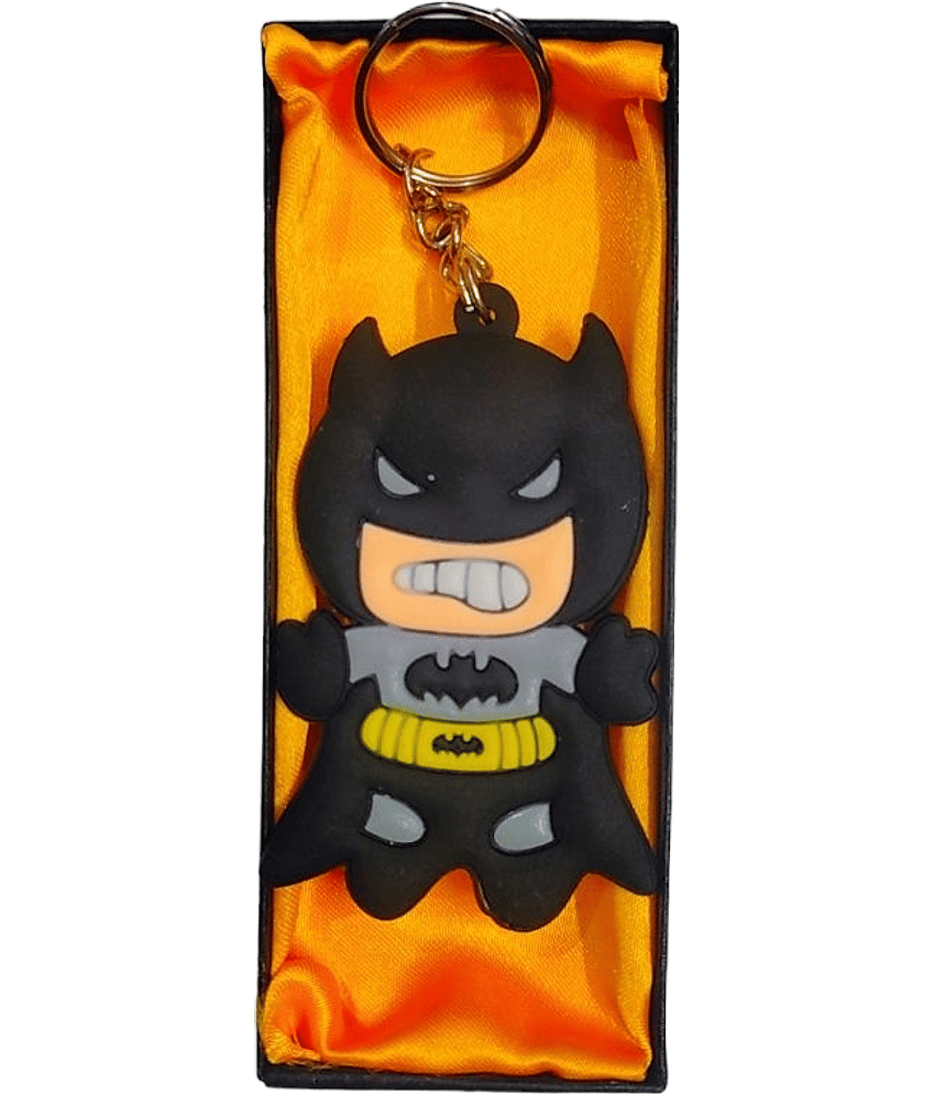 Americ Style - Black Men's Character Keychain ( Pack of 1 )