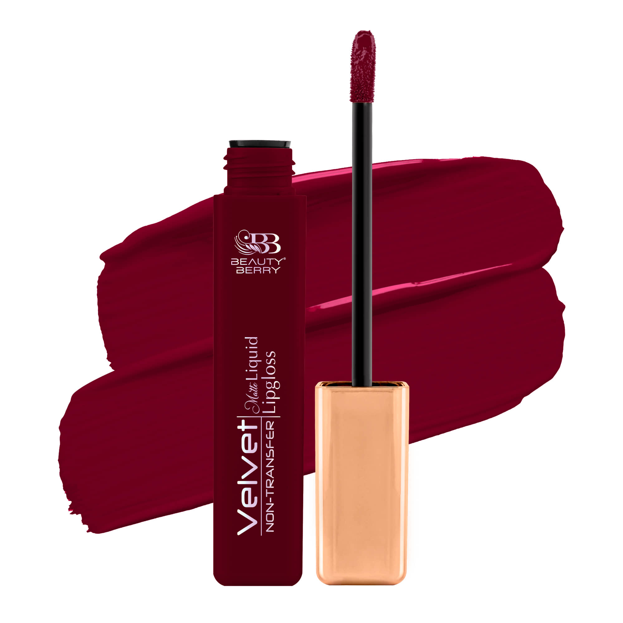 Beauty Berry Velvet Non Transfer Liquid Lipstick for Women 5ml, Blood Merry (Shade - 26)