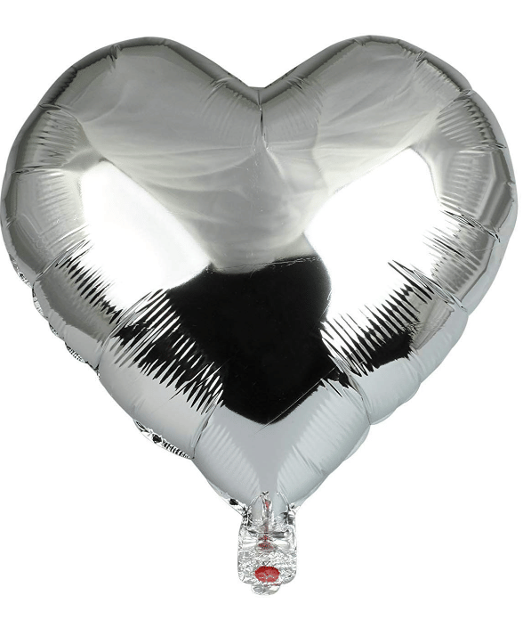     			Blooms Mall Heartbeat Heart shape Foil Balloon ( Golden )