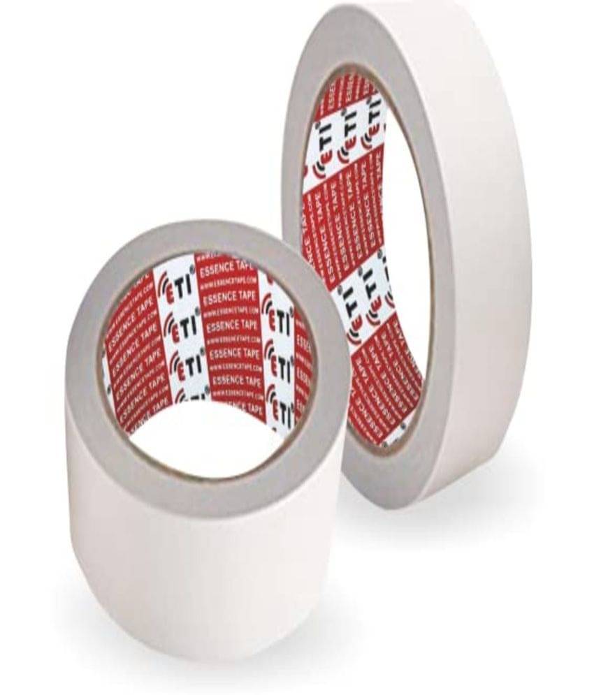     			ETI Double Side Tissue Tape of 12MM X 50Mtr(Pack of 12)