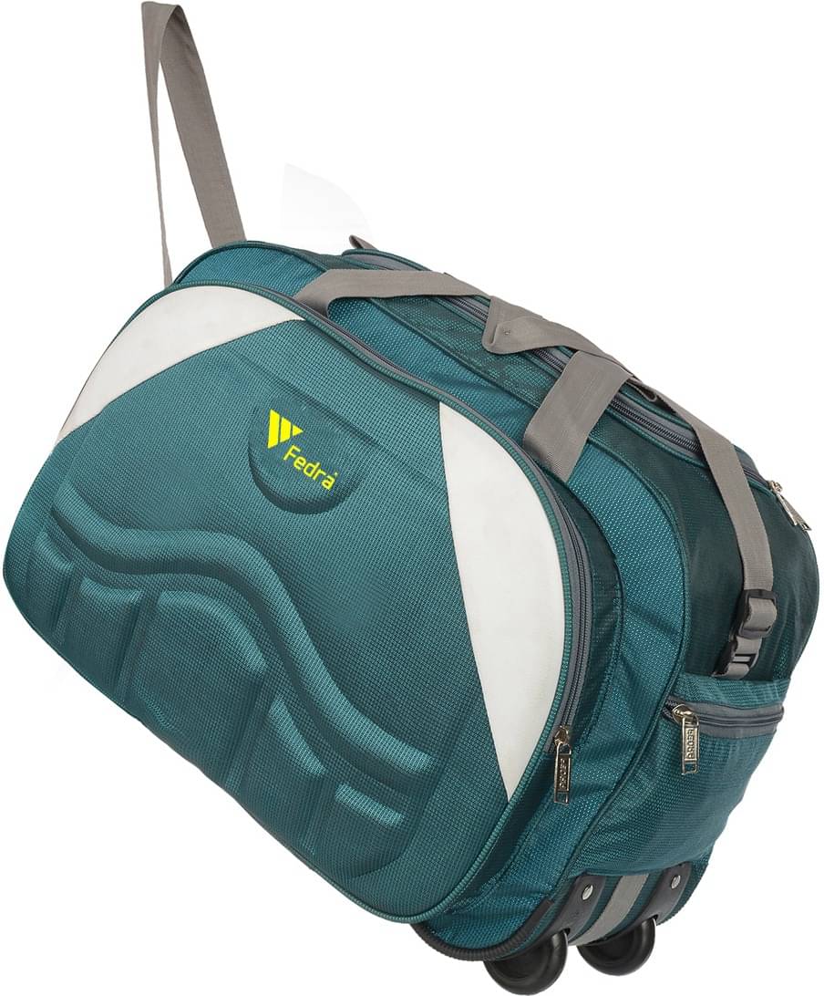     			FEDRA - 40 Ltrs Green Polyester Duffle Bag
