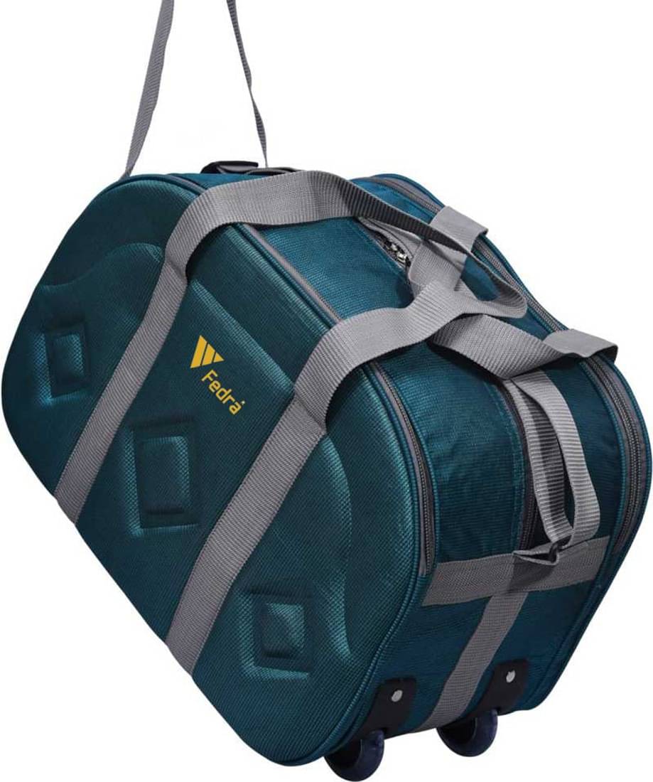     			FEDRA - 40 Ltrs Green Polyester Duffle Bag