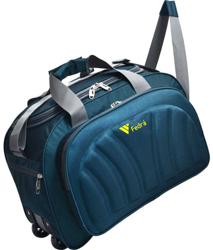     			FEDRA - 40 Ltrs Green Polyester Duffle Bag