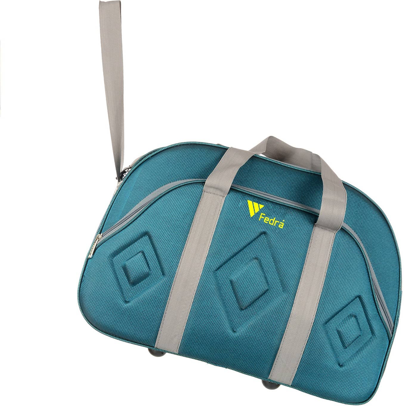 FEDRA - 40 Ltrs Green Polyester Duffle Bag