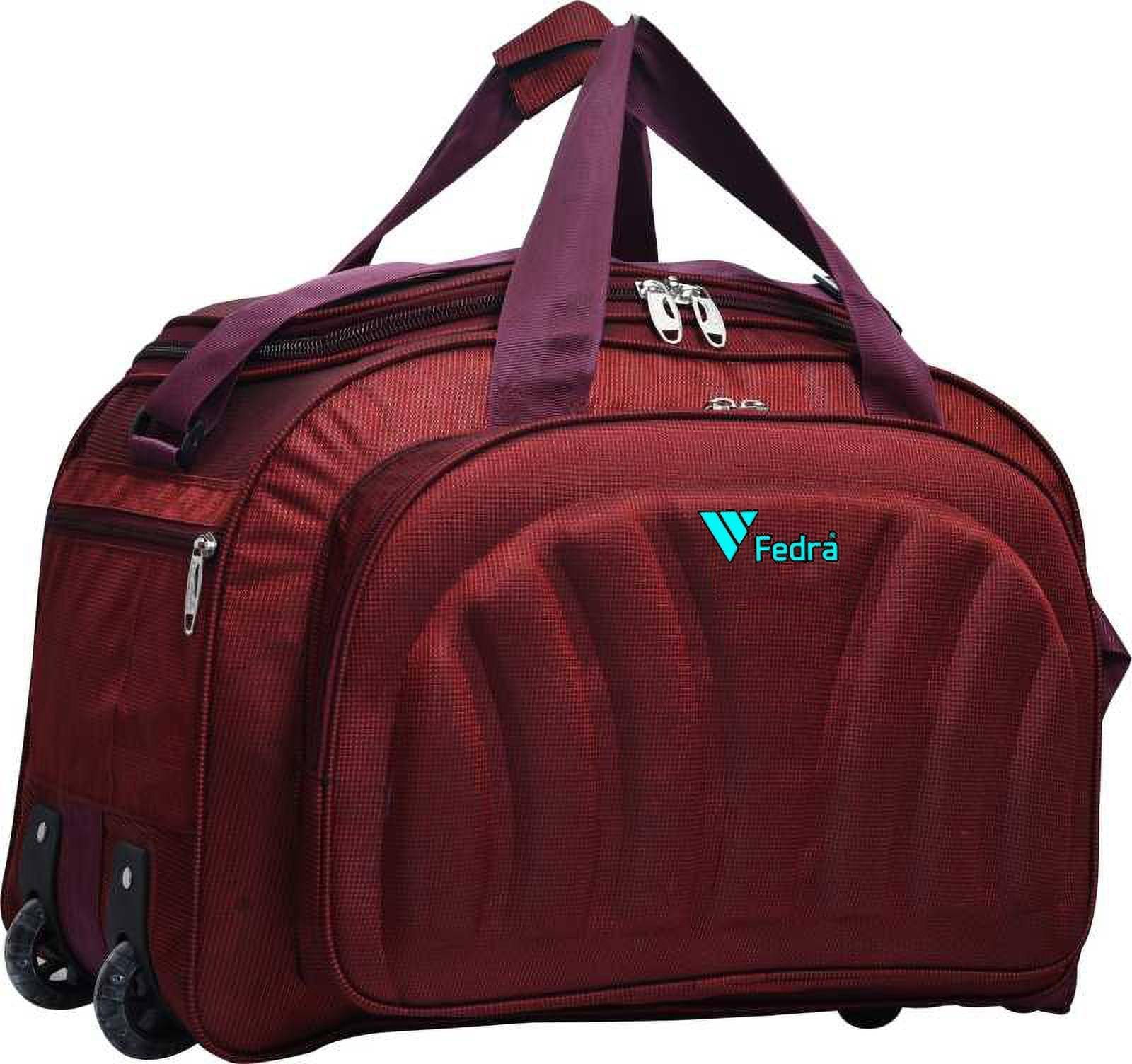     			FEDRA - 40 Ltrs Red Polyester Duffle Bag
