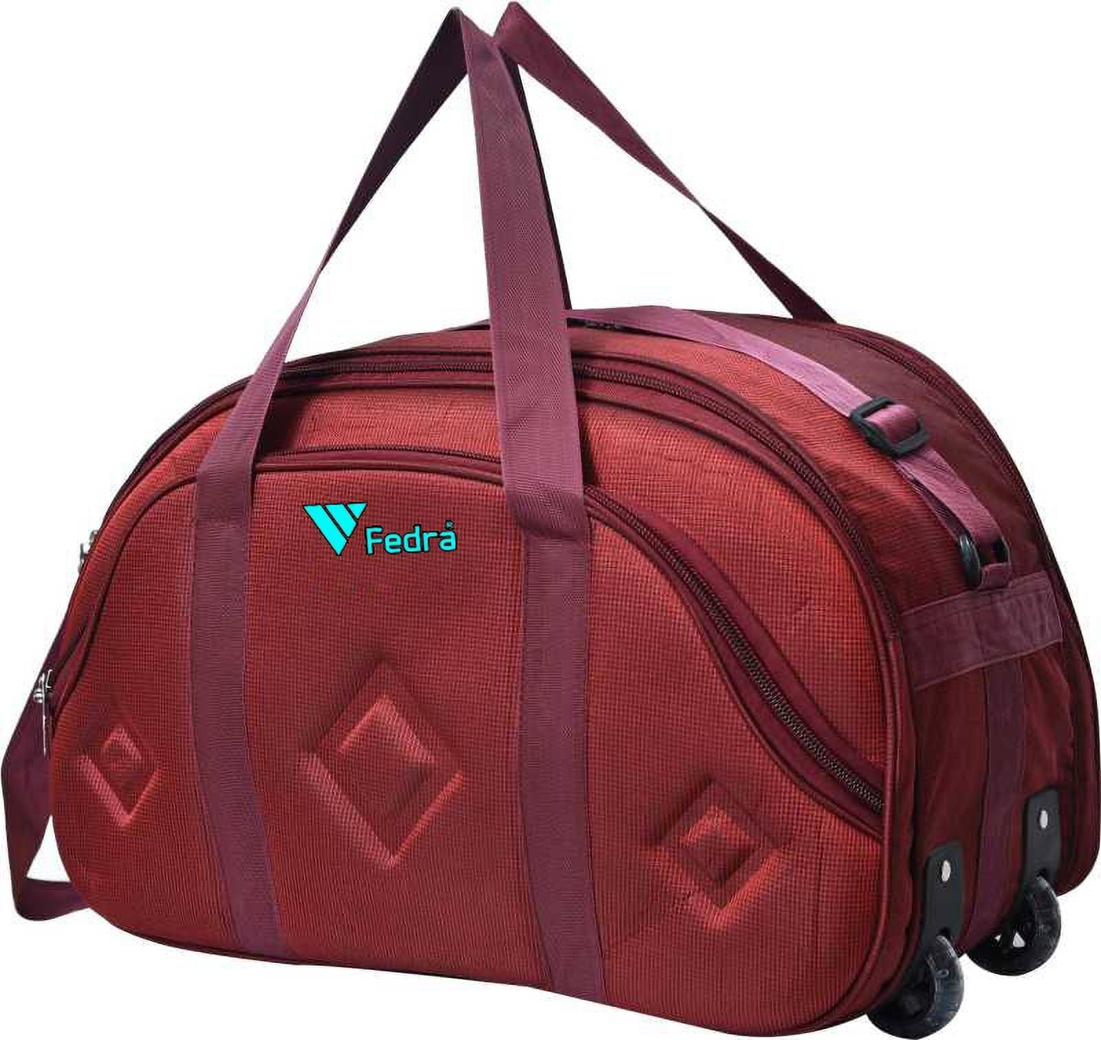     			FEDRA - 40 Ltrs Red Polyester Duffle Bag