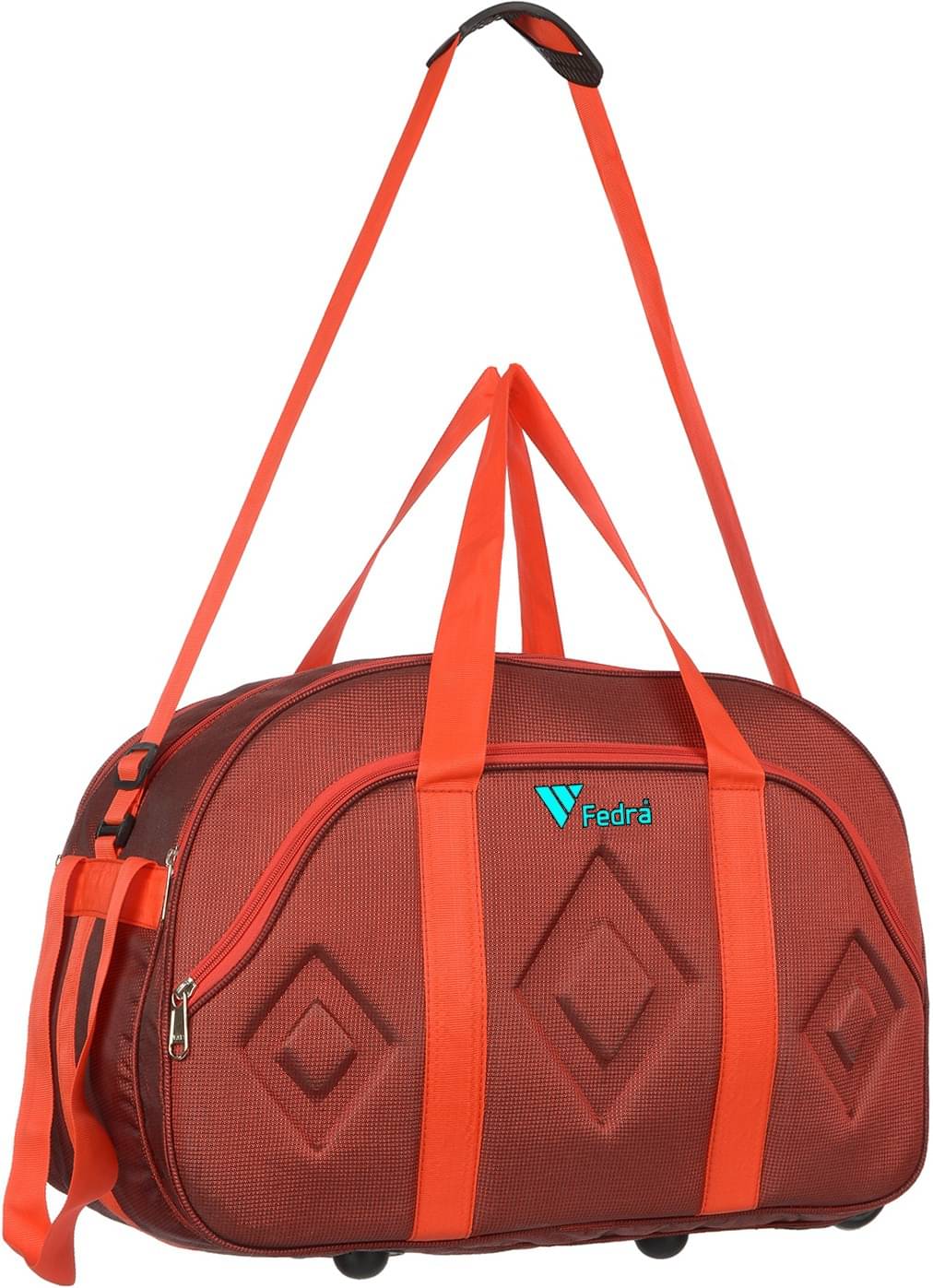     			FEDRA - 40 Ltrs Red Polyester Duffle Bag