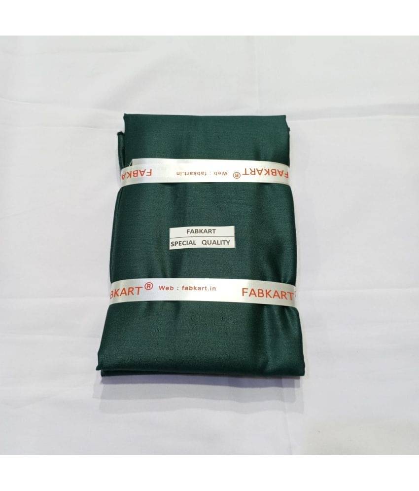     			Fabkart - Green Polyester Blend Men's Unstitched Kurta ( Pack of 1 )