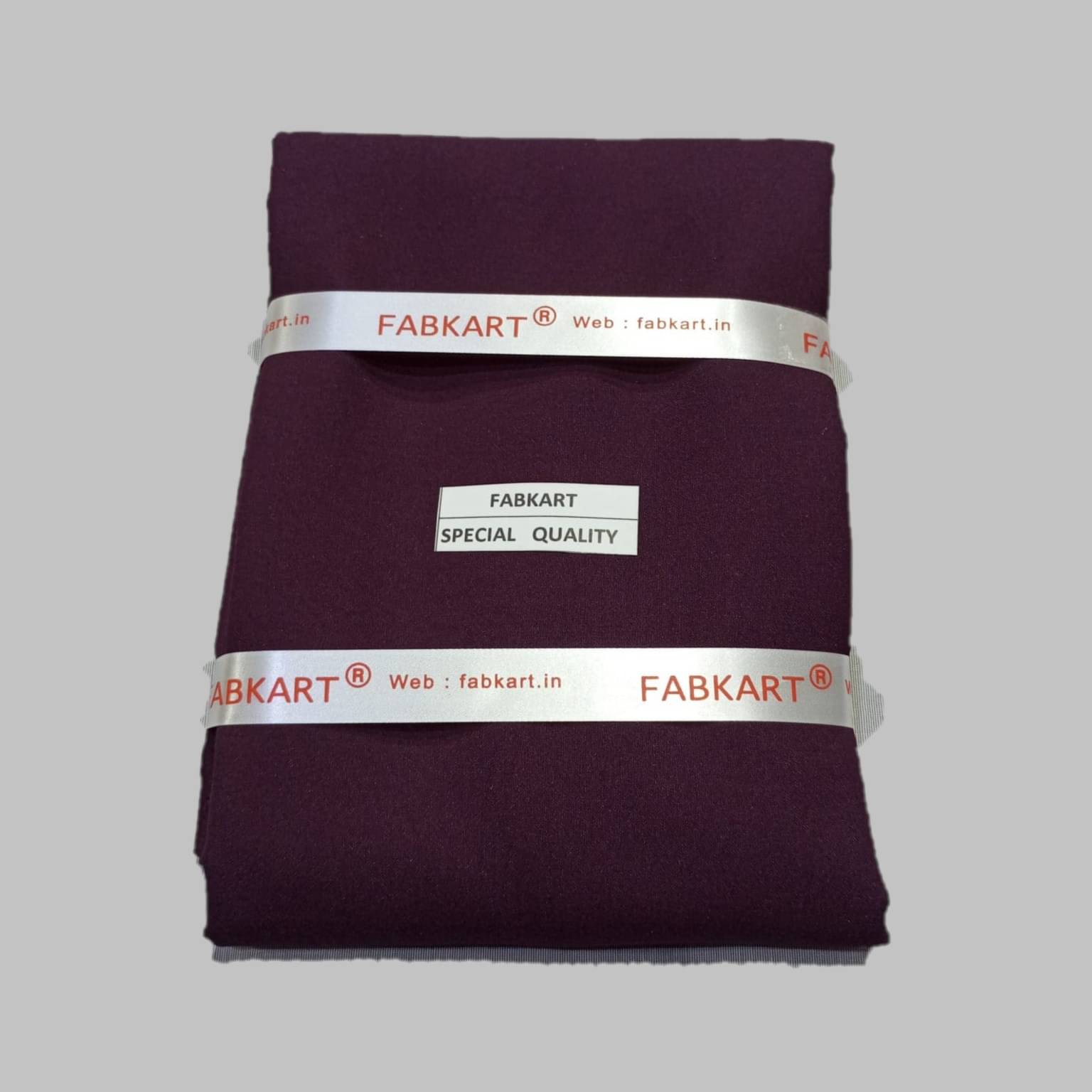 Fabkart - Wine Polyester Blend Men's Unstitched Shirt Piece ( Pack of 1 ) Fabkart - Wine Polyester Blend Men's Unstitched Shirt Piece ( Pack of 1 )