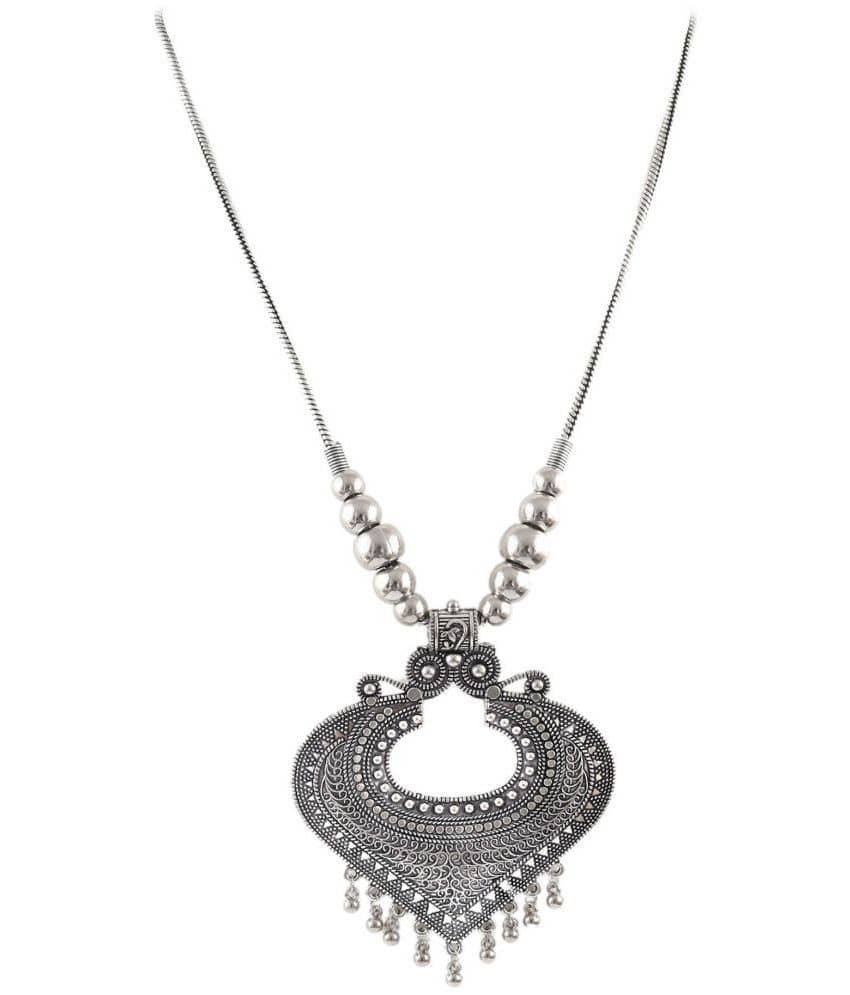 Jewar Mandi - Black Pendant ( Pack of 1 )