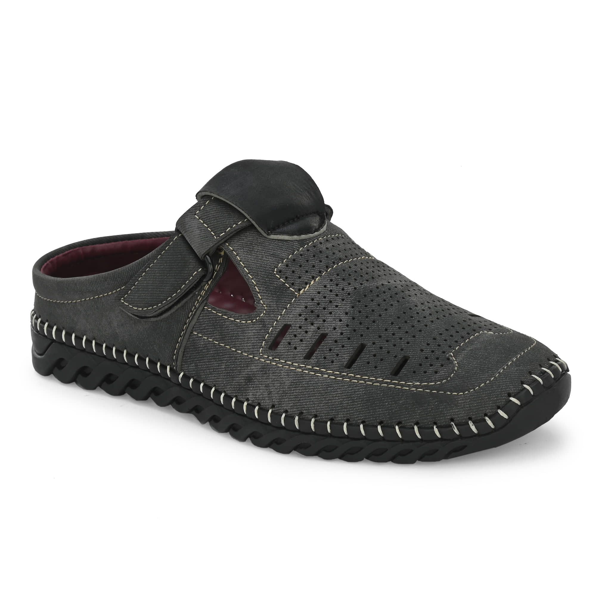 Leeport - Black Men's Sandals
