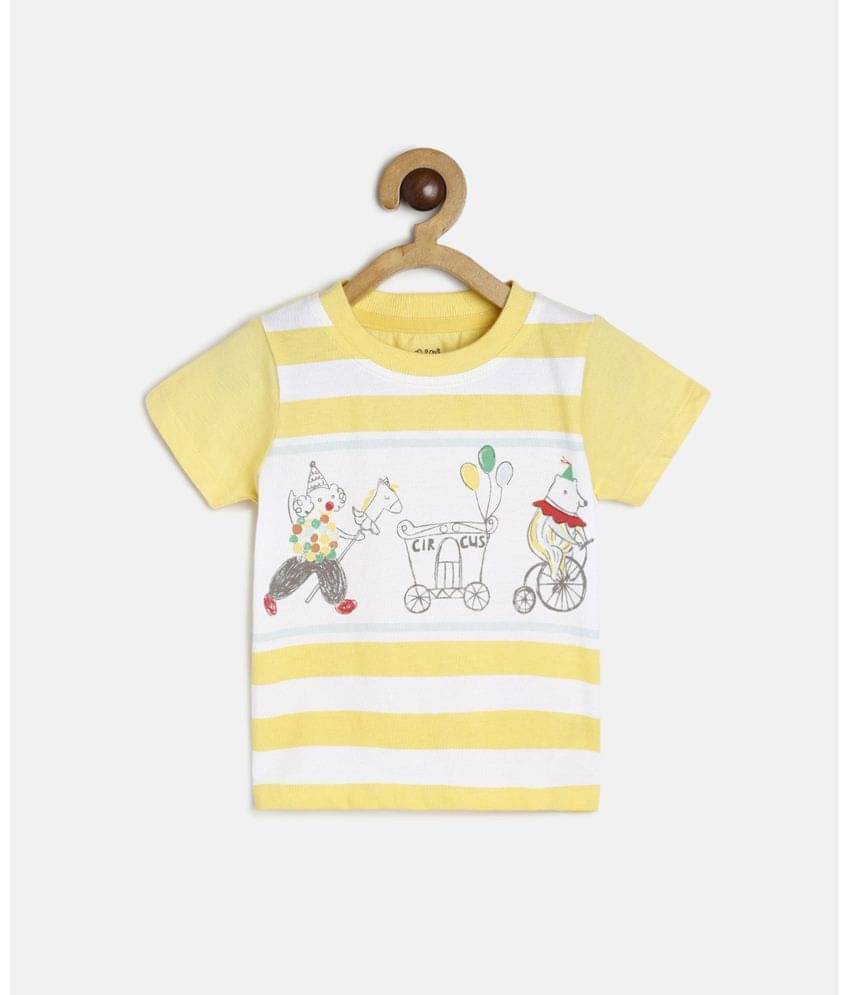     			MINI KLUB Pack of 1 Baby Boys Cotton T-Shirt ( Multi )