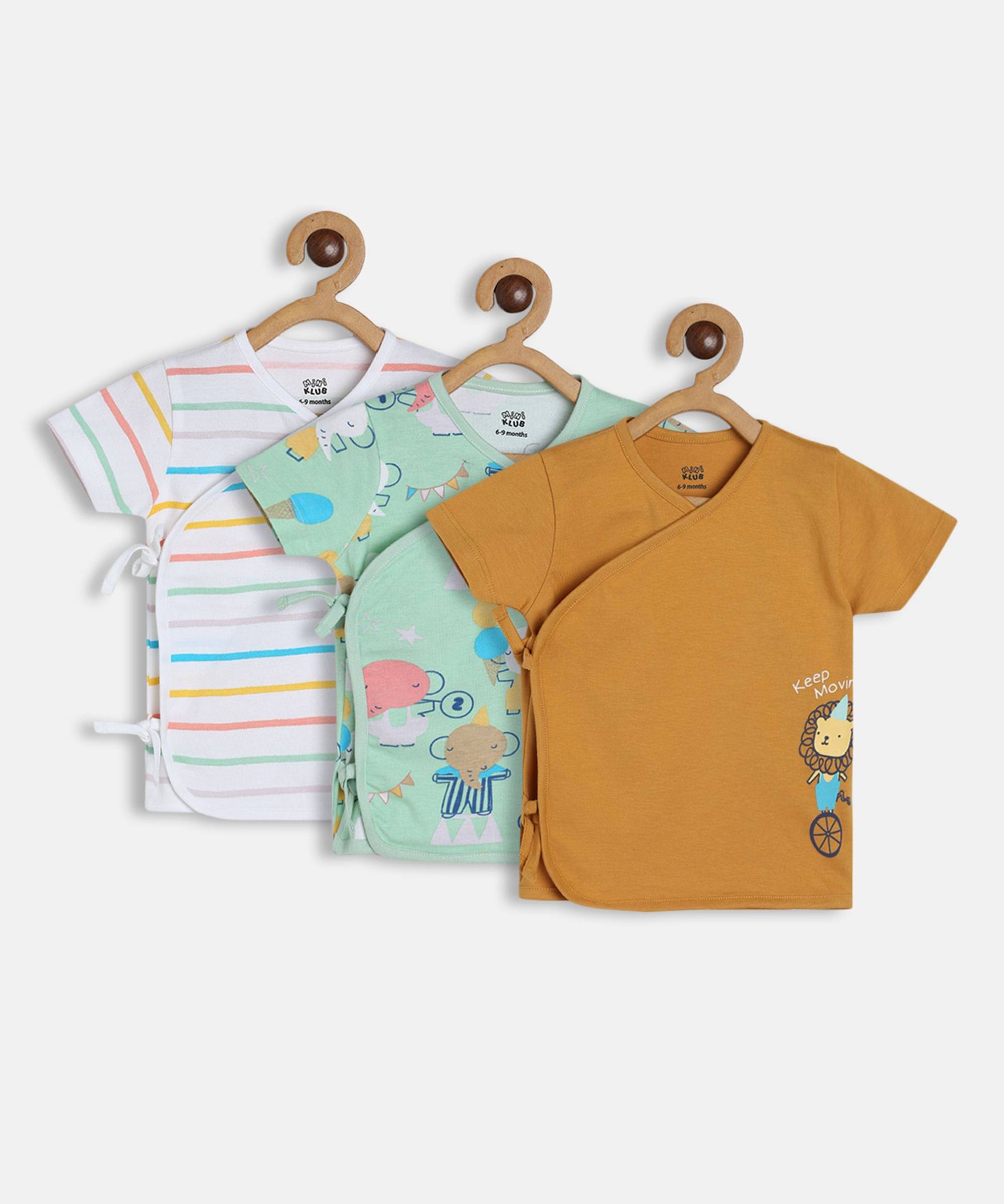     			MINI KLUB Pack of 1 Baby Boys Cotton T-Shirt ( Multi )