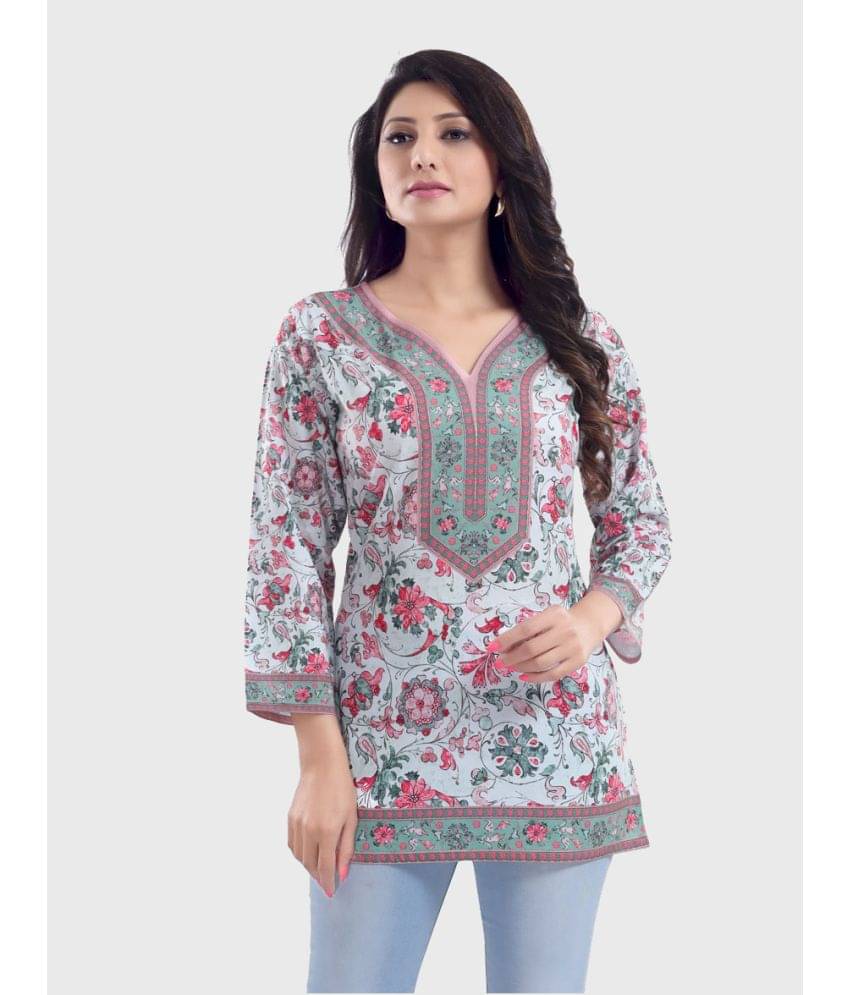     			Crepe Short Kurti For Women (Pack of 1)