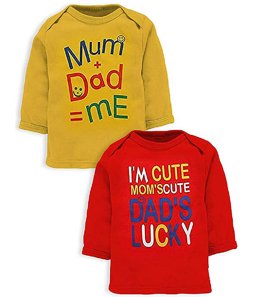 NammaBaby Pack of 3 Baby Boys Cotton T-Shirt ( Multi )
