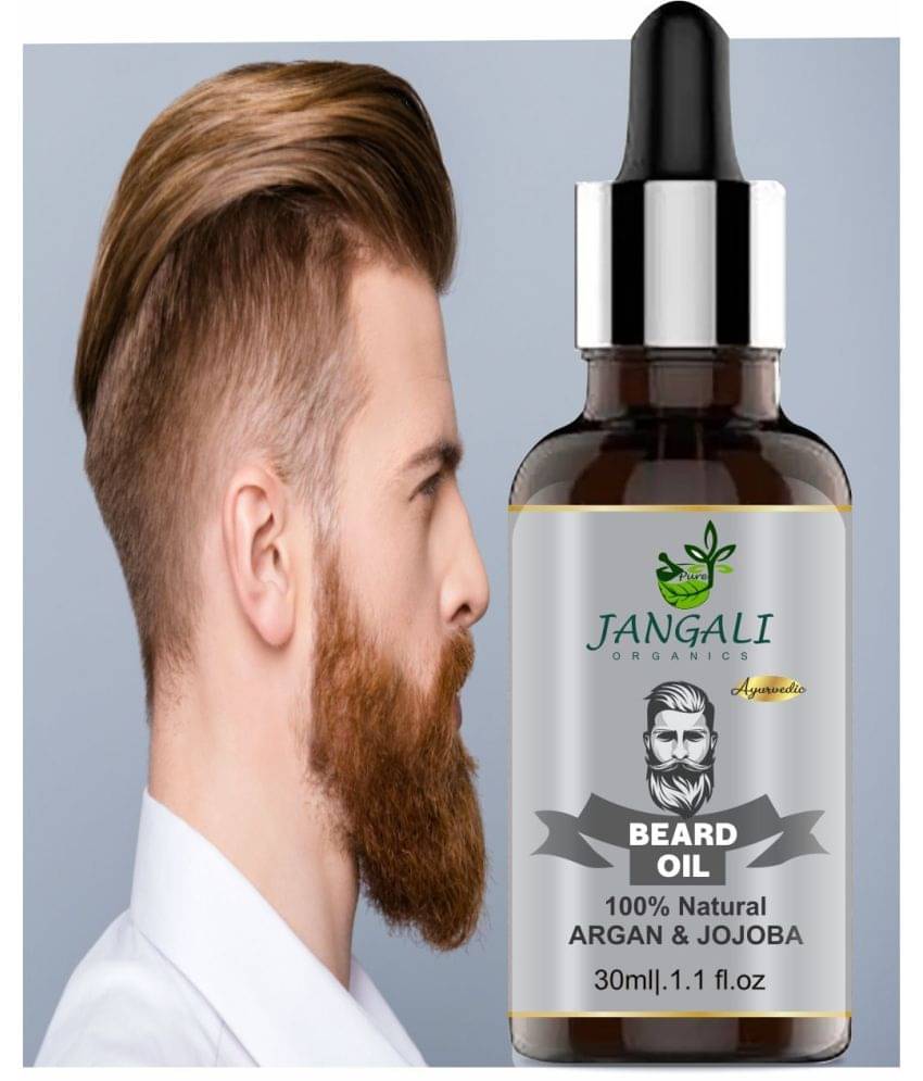 PURE Jangali ORGANICS Lite Beard and Moustache Oil, 30 ml | Non-Sticky, Light Beard Oil     			PURE Jangali ORGANICS Lite Beard and Moustache Oil, 30 ml | Non-Sticky, Light Beard Oil