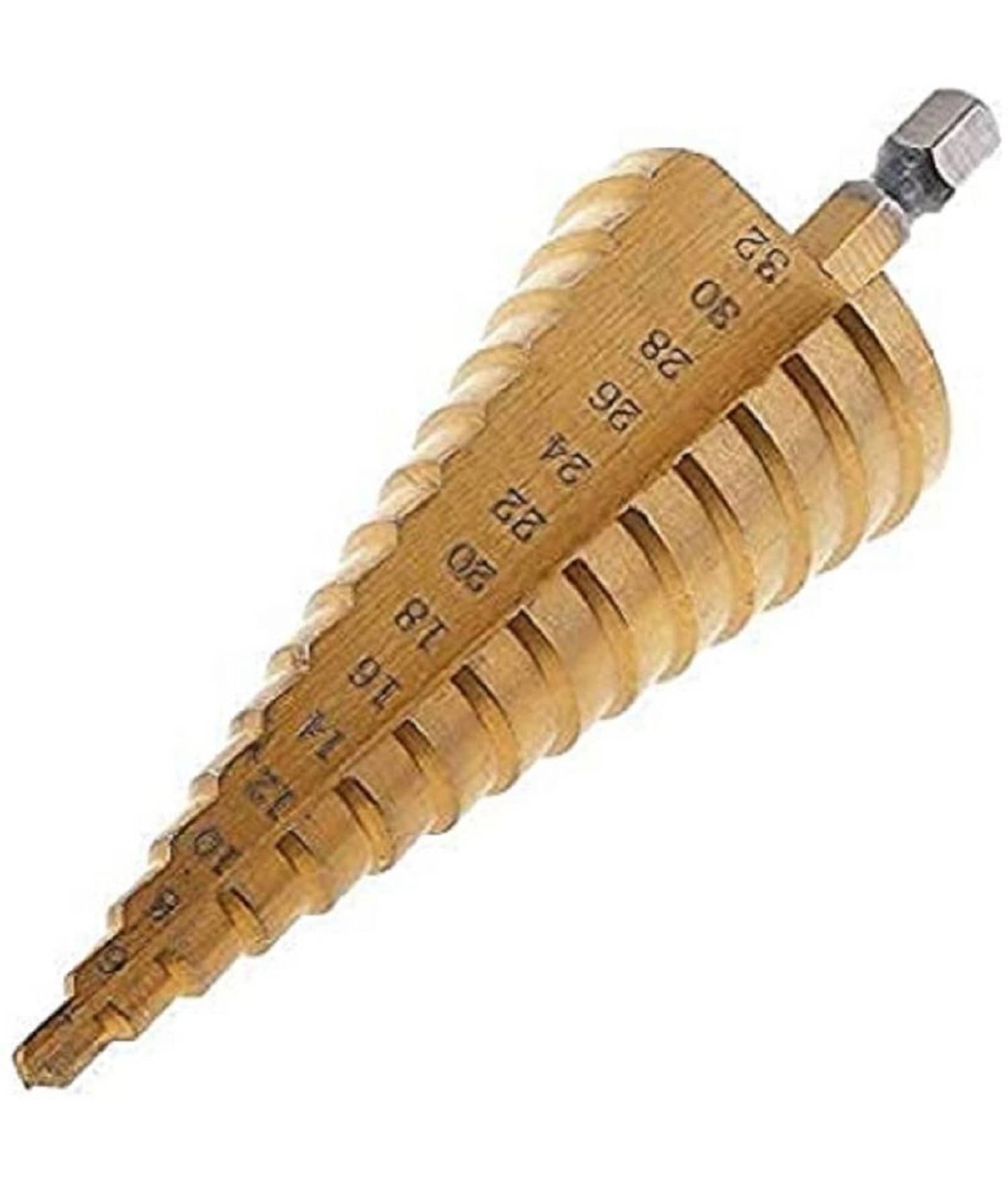 SHB 4-32mm Large HSS Steel Step Cone Drill Countersink Titanium Bit Set Hole