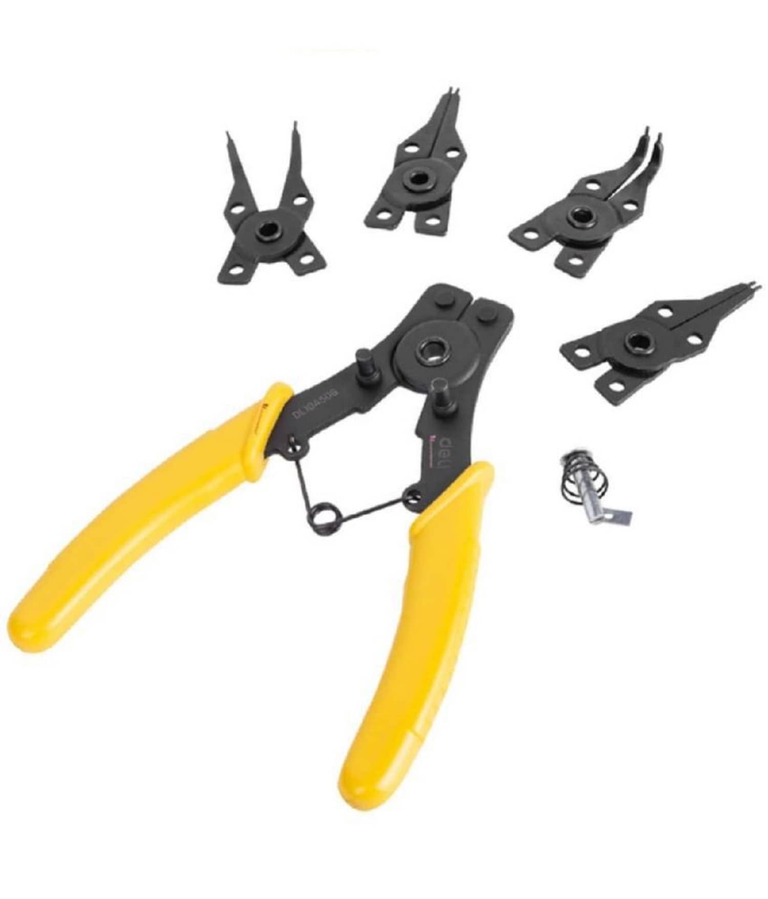 SHB 6" CIRCLIP PLIER EDL104506 INTERCHANGEABLE HEAD MULTI-FUNCTION Circlip Plier (Length : 6 cm))