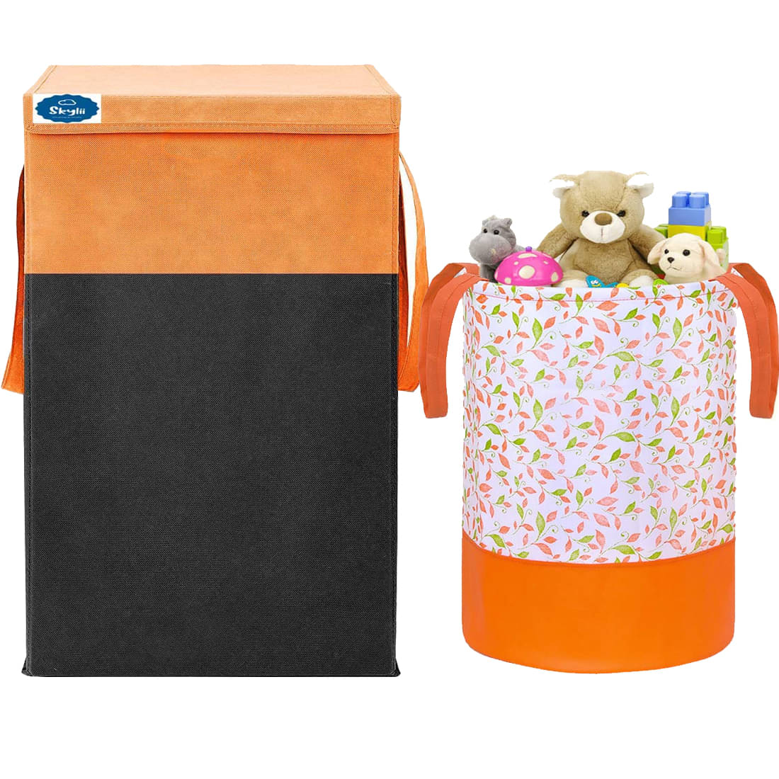     			Skylii - Orange Laundry Bags ( Pack of 2 )